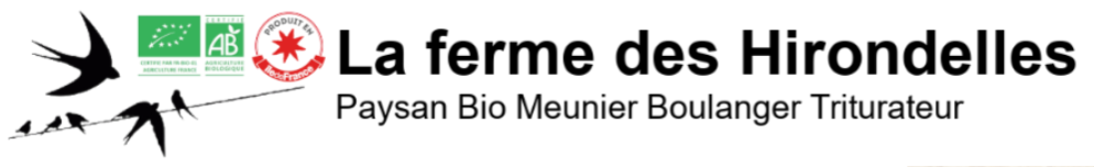 La ferme des Hirondelles, Paysan Bio Meunier Boulanger Triturateur - Bio - Produit en Ile de France